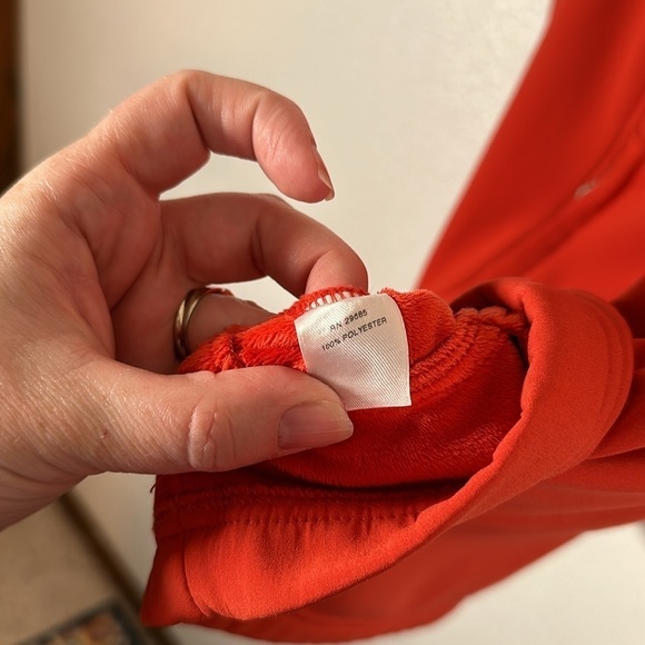 Pendleton Deep Orange Performance Vest Fuzzy Interior Size XL - Picture 4 of 7